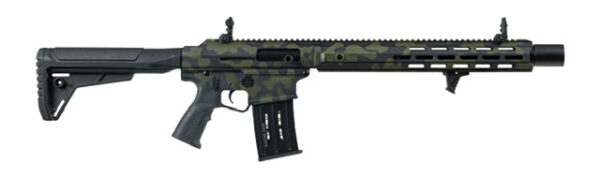 NEW!! NOW in Black Multicam! PANZER ARMS AR12 PRO-L (LONG Forend) Semi-Auto 12 Gauge