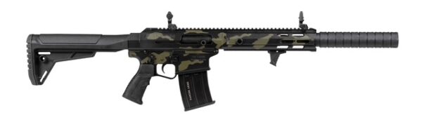 NEW!! NOW in Black Multicam! PANZER ARMS AR12 PRO-S (SHORT Forend) Semi-Auto 12 Gauge - Image 11