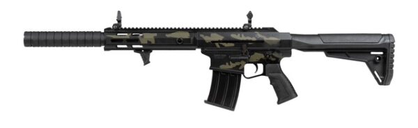 NEW!! NOW in Black Multicam! PANZER ARMS AR12 PRO-S (SHORT Forend) Semi-Auto 12 Gauge - Image 9