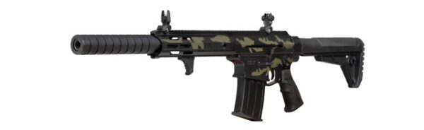 NEW!! NOW in Black Multicam! PANZER ARMS AR12 PRO-S (SHORT Forend) Semi-Auto 12 Gauge - Image 12