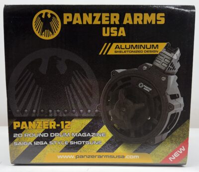 Panzer AK12 Skeletonized Drum Magazine 20rd.