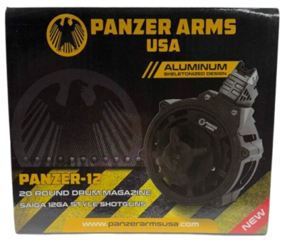 Panzer AK12 Skeletonized Drum Magazine 20rd.