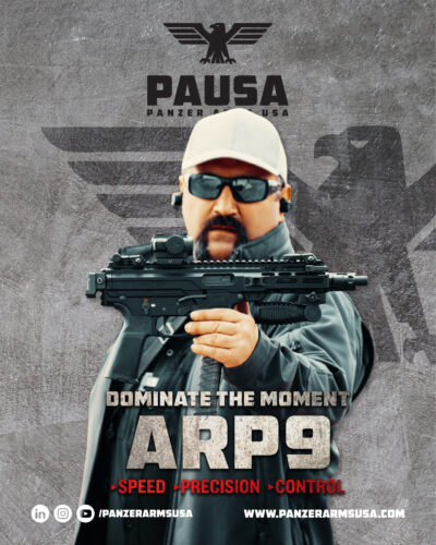 Panzer ARP9 6.5" 9mm Aluminum 33rd/15rd Pistol